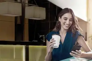 Cafeteria at Ajmera Manhattan