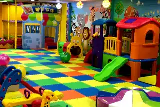 Children's Play Area at Ajmera Manhattan